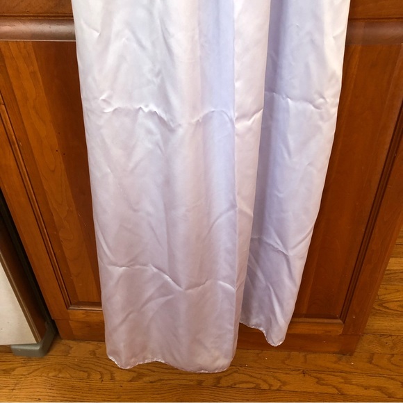 Vintage Natori appliqué Slip Nightgown Silky Long - Sm - Picture 11 of 11